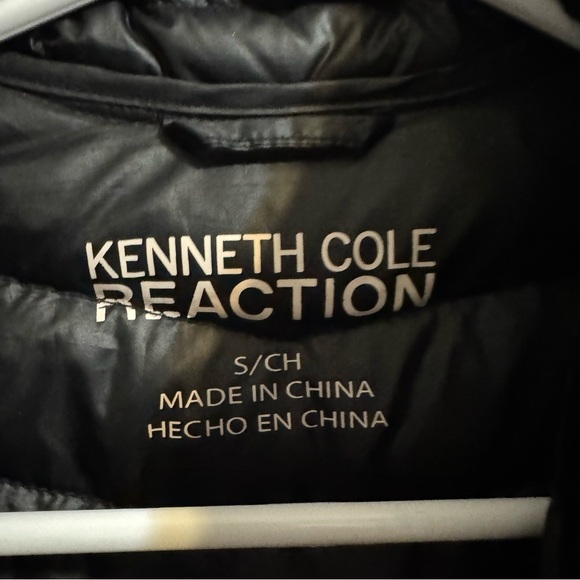 Kenneth Cole Down Puffer Jacket Women’s Size S Black - Picture 3 of 4